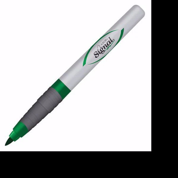 MARCADOR PERM. DELG. PLAST. SIGNAL AZOR P.F. VDE. E12144